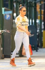 JENNIFER LOPEZ Out and About in New York 08/27/2016