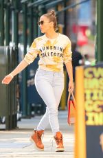 JENNIFER LOPEZ Out and About in New York 08/27/2016