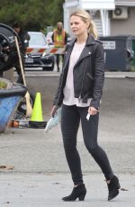 JENNIFER MORRISON on the Set of 