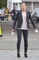 JENNIFER MORRISON on the Set of 
