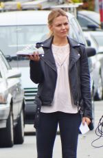 JENNIFER MORRISON on the Set of 