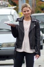 JENNIFER MORRISON on the Set of 