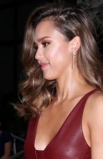 JESSICA ALBA Arrives at Tonight Show Starring Jimmy Fallon in New York 08/25/2016
