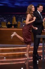 JESSICA ALBA at Tonight Show Starring Jimmy Fallon in New York 08/25/2016