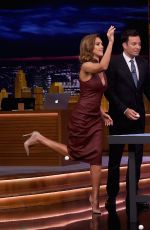 JESSICA ALBA at Tonight Show Starring Jimmy Fallon in New York 08/25/2016