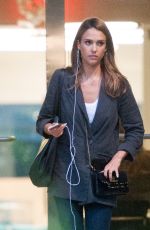 JESSICA ALBA Leaves a Meeting in Los Angeles 08/08/2016