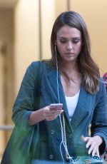 JESSICA ALBA Leaves a Meeting in Los Angeles 08/08/2016