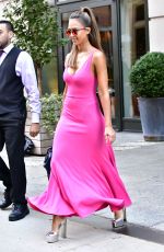 JESSICA ALBA Leaves Her Hotel in New York 08/25/2016