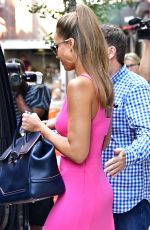 JESSICA ALBA Leaves Her Hotel in New York 08/25/2016