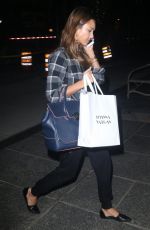 JESSICA ALBA Out and About in New York 08/24/2016