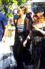 JESSICA ALBA Shopping at The Grove Mall in West Hollywood 08/06/2016