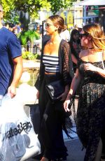 JESSICA ALBA Shopping at The Grove Mall in West Hollywood 08/06/2016