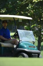 JESSICA BIEL at a Golf Course in Los Angeles 08/07/2016