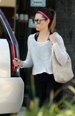 JESSICA BIEL Out and About in Beverly Hills 08/22/2016