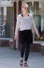 JESSICA BIEL Out and About in Beverly Hills 08/22/2016