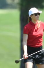 JESSICA BIEL Out Ggolfing in Los Angeles 08/07/2016