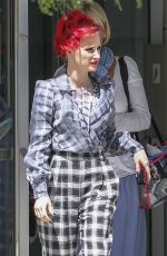 JESSICA CHASTAIN on the Set of 