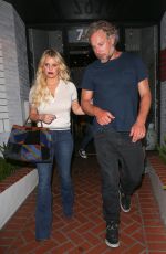 JESSICA SIMPSON Leaves a Mexican Restaurant in West Hollywood 08/16/2016