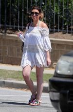 JESSICA WRIGHT Out and About in Los Angeles 08/11/2016