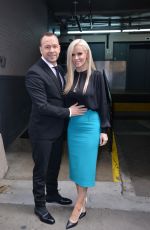 JENNY MCCARTHY and Donnie Wahlberg at AOL Studios in New York 08/16/2016