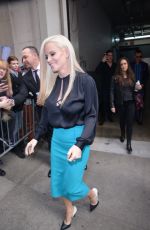 JENNY MCCARTHY and Donnie Wahlberg at AOL Studios in New York 08/16/2016