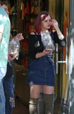 JOEY KING Leaves Rocky Mountain Chocolate Factory in Vancouver 07/30/2016