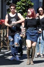 JOEY KING Leaves Rocky Mountain Chocolate Factory in Vancouver 07/30/2016