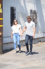 JOJO FLETCHER and Jordan Rodgers in Los Angeles 08/04/2016
