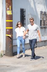 JOJO FLETCHER and Jordan Rodgers in Los Angeles 08/04/2016