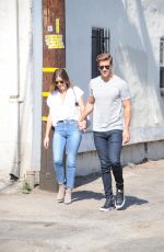 JOJO FLETCHER and Jordan Rodgers in Los Angeles 08/04/2016