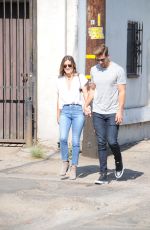JOJO FLETCHER and Jordan Rodgers in Los Angeles 08/04/2016