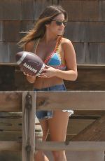 JOJO FLETCHER in Bikini with Jordan Rodgers at a Beach in Malibu 08/07/2016