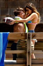 JOJO FLETCHER in Bikini with Jordan Rodgers at a Beach in Malibu 08/07/2016