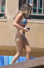 JOJO FLETCHER in Bikini with Jordan Rodgers at a Beach in Malibu 08/07/2016