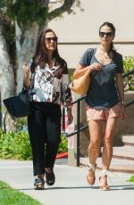 JORDANA BREWSTER in Shorts Out in Los Angeles 08/02/2016