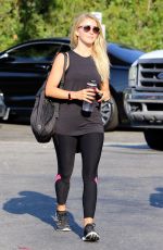 JULIANNE HOUGH Arrives at 