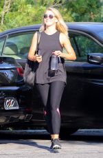 JULIANNE HOUGH Arrives at 
