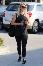 JULIANNE HOUGH Arrives at 