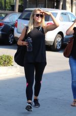 JULIANNE HOUGH Arrives at 