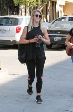 JULIANNE HOUGH Arrives at 