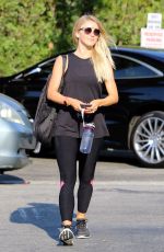 JULIANNE HOUGH Arrives at 