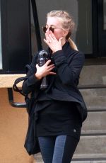 JULIANNE HOUGH Leaves a Gym in Studio City 08/09/2016