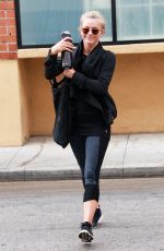 JULIANNE HOUGH Leaves a Gym in Studio City 08/09/2016