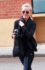JULIANNE HOUGH Leaves a Gym in Studio City 08/09/2016