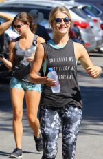 JULIANNE HOUGH Out Hiking in Studio City 08/13/2016