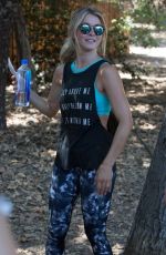 JULIANNE HOUGH Out Hiking in Studio City 08/13/2016