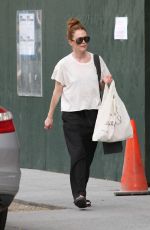 JULIANNE MOORE Out Shopping in New York 08/08/2016