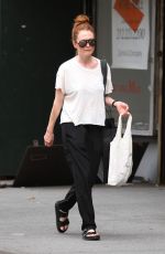 JULIANNE MOORE Out Shopping in New York 08/08/2016