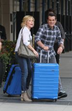JULIE BOWEN on the Set of Modern Family in Los Angeles 08/25/2016