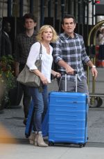 JULIE BOWEN on the Set of Modern Family in Los Angeles 08/25/2016